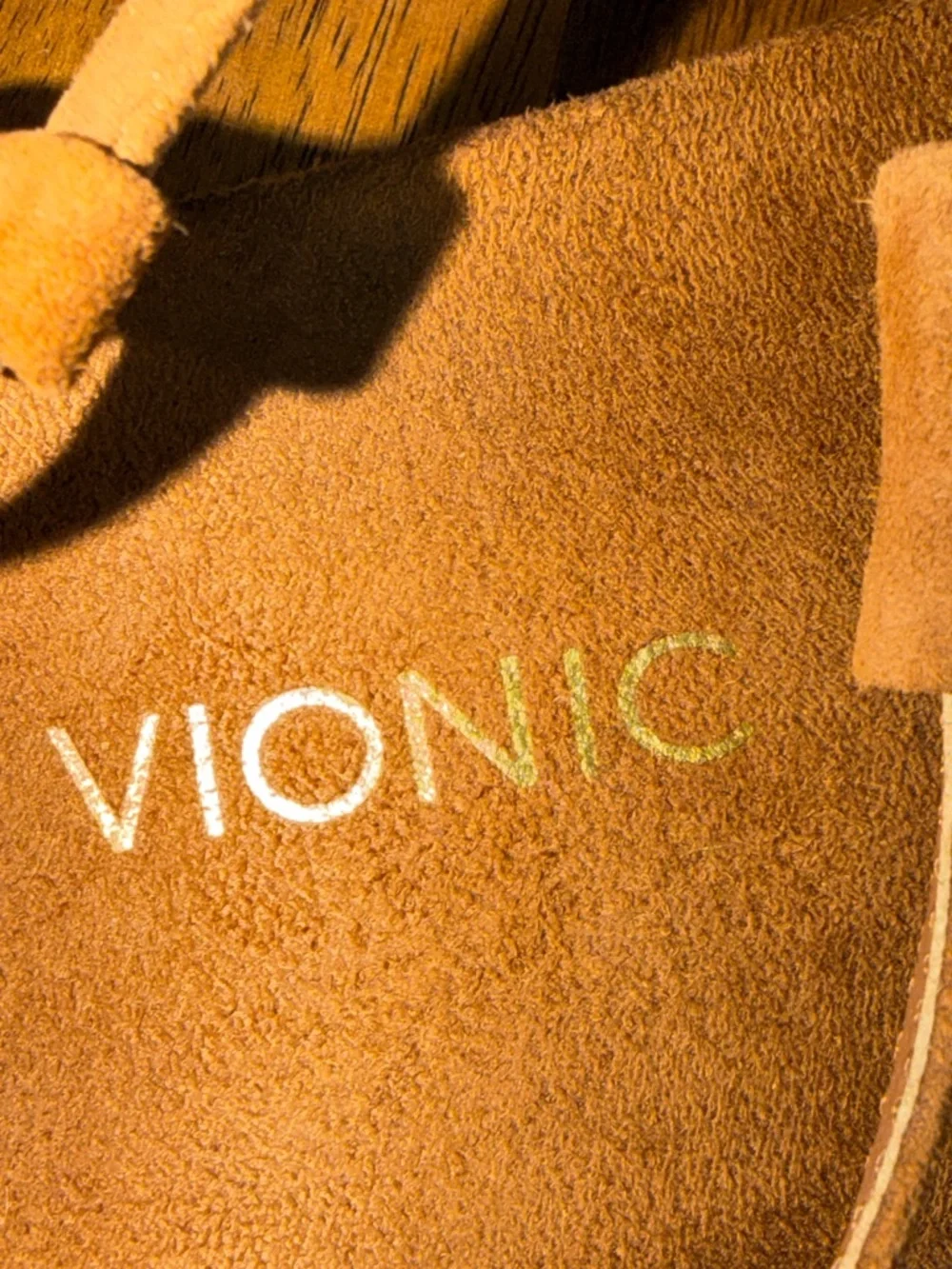 Vionic suede strap